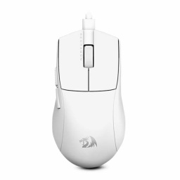 Mouse Gamer Redragon King M724 1K Ultraliviano Cableado 12400dpi Sensor Pixart 3327 - Blanco