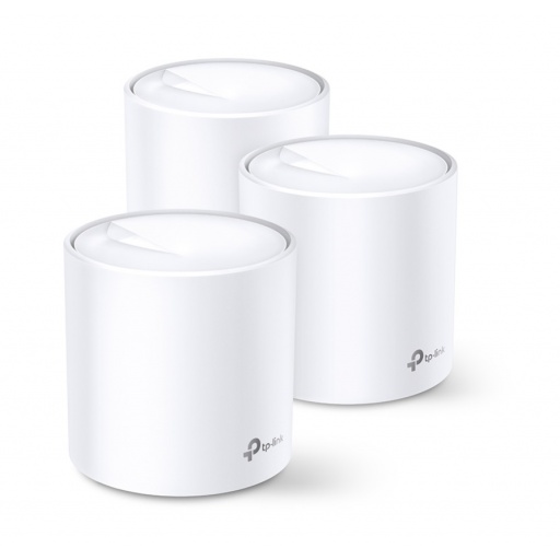 Router / Access Point / Repetidor WiFi TP-Link Deco X20 AC1800 Dual Band Tecnologa MESH y WiFi 6 (Pack de 3 Unidades)