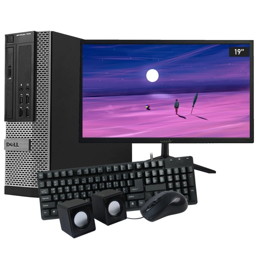 PC Computadora Completa Core i5-2400 4gb 500GB WiFi Windows 10 con Monitor LED 19'' Nuevo y Perifricos