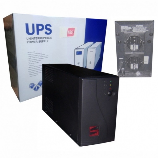 UPS Regulador/Protector de Voltaje NRG+ EA265 650VA 390W 220v Sistema AVR Corte automtico