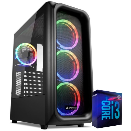 PC Computadora Intel Core i3-6100 6ta Gen. 16GB Ram DDR4 240GB SSD + 1TB HDD Video GeForce RTX3060 8GB GDDR6