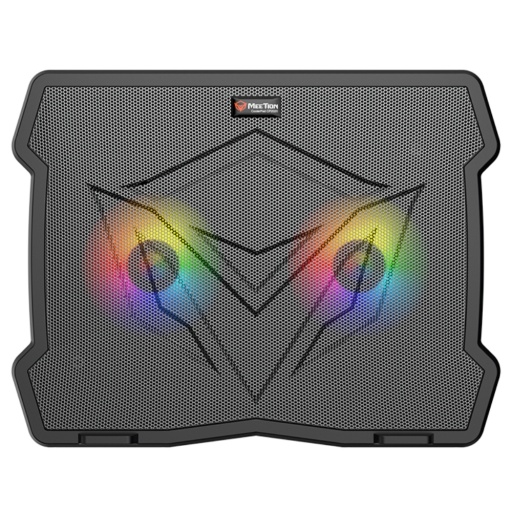 Soporte Bandeja Cooler para Notebook de Hasta 14'' Meetion CP2020 Gaming con 2 Fanes RGB