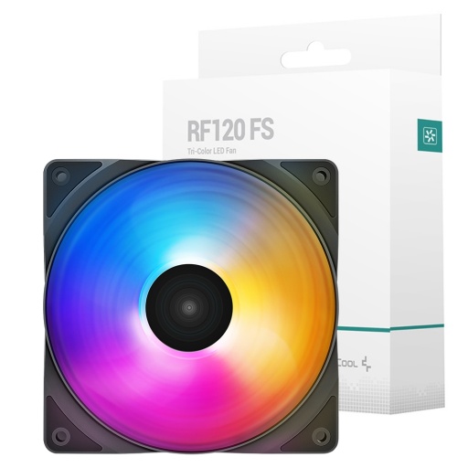 Fan Cooler Ventilador RGB DeepCool RF 120 FS 120MM 4-Pin
