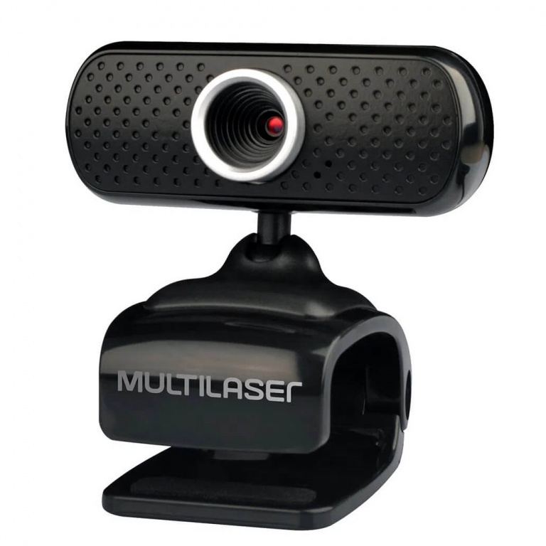 Webcam Camara Web Multilaser WC051 480P Alta Definicin USB con Microfono