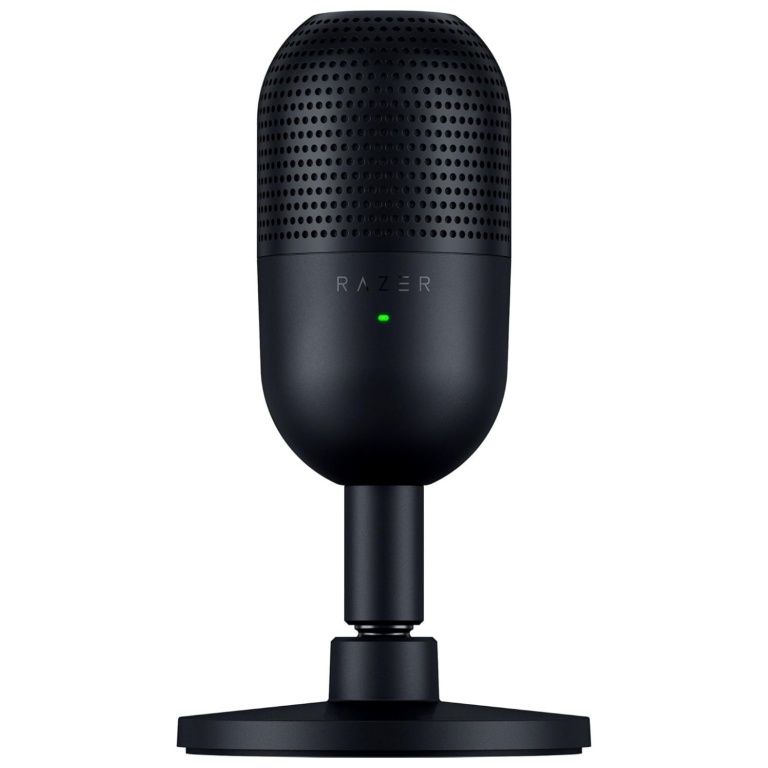 Microfono Profesional Razer Seiren V3 Mini USB Ultracompacto Condensador de 14mm - Negro