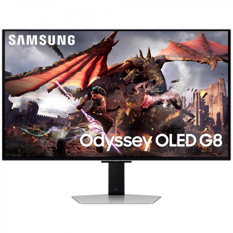 Monitor Gaming OLED Samsung Odyssey G8 32'' 4K UHD 240Hz LS32DG802SNXZA 0,03ms G-Sync FreeSync HDR10+