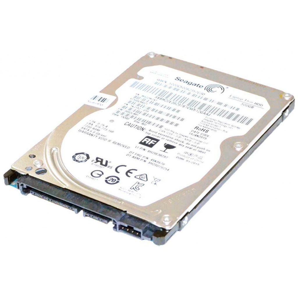 Disco Duro Sata 500 GB 2.5'' Para Notebook / Netbook Refabricados Varias Marcas Componentes Almacena