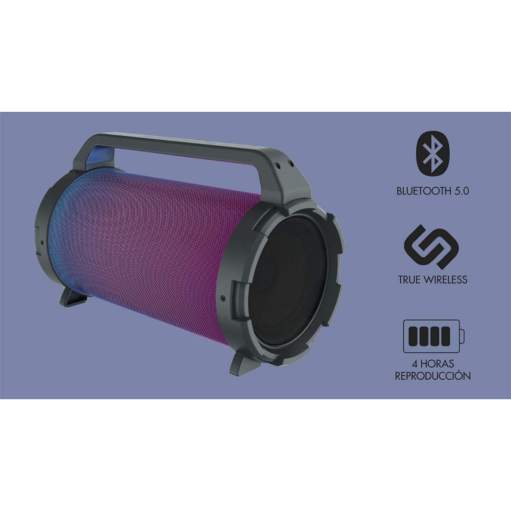 Denver btl-300 PORTATIL BLUETOOTH fiesta altavoces con colores LED efectos Denver btl-300 PORTATIL BLUETOOTH fiesta altavoces con colores LED efectos