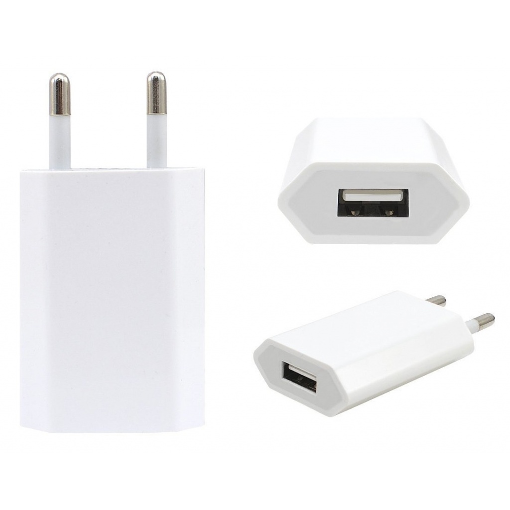 Cargador Apple MD813 5W iPhone Original USB a Corriente 220v Accesorios  Adaptadores y Accesorios