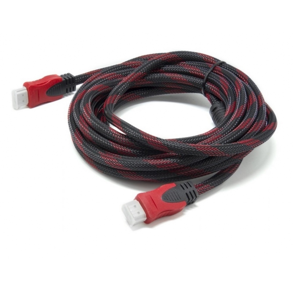 Cable HDMI Reforzado Mallado Largo 15 Metros - 15 Metros HDMI