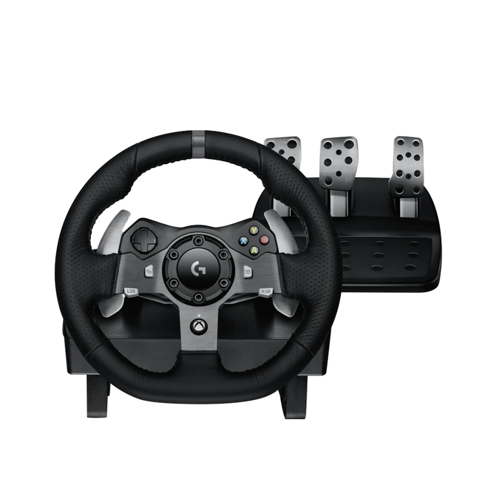 Volante Gamer Profesional Logitech G920 con Pedalera para PC y XBOX One