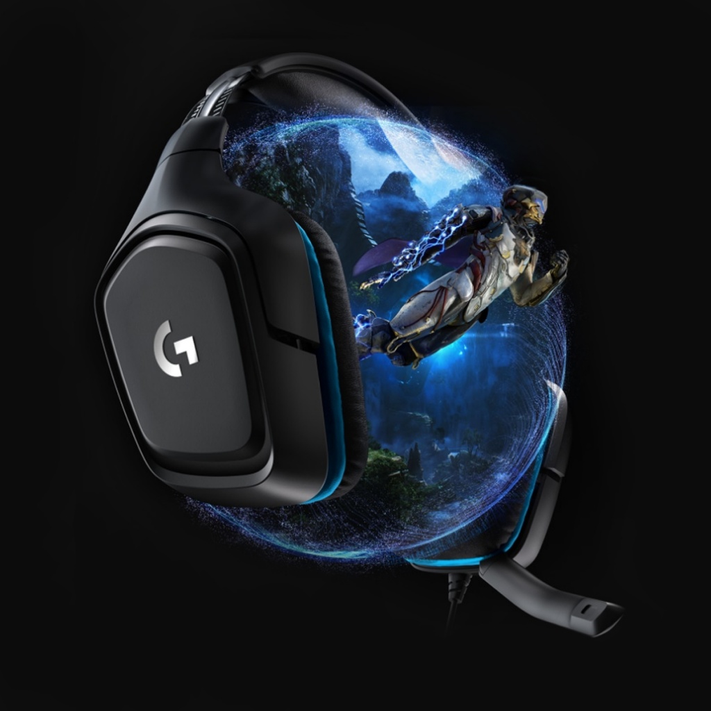 Auricular Gamer Profesional Logitech G432 Con Microfono Sonido Envolvente  7.1 PC PS4 XBOX Mac