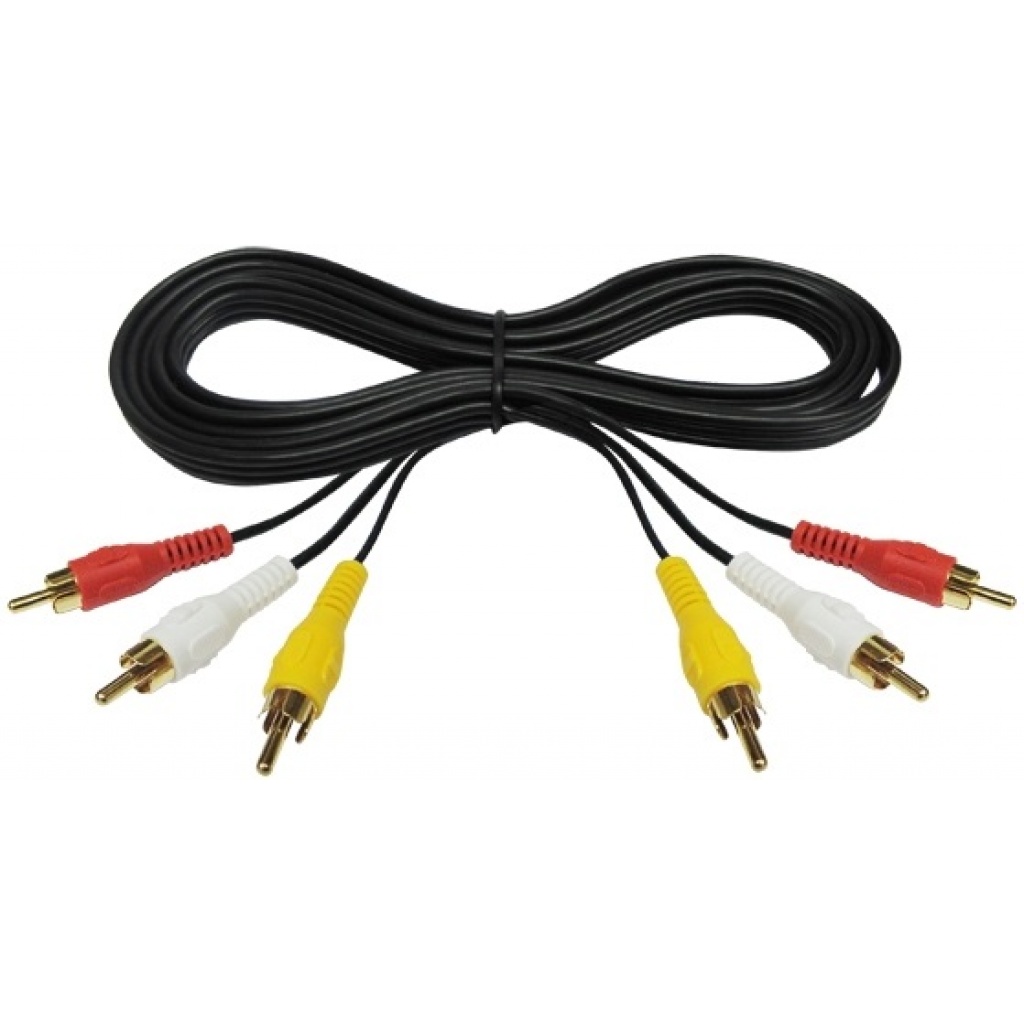 Cable Rca Audio 1.5Mts Rojo Blanco