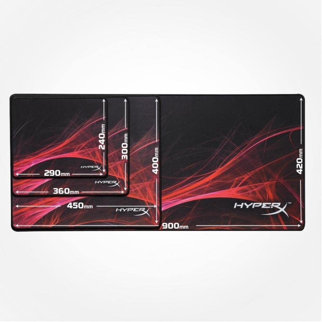Mouse Pad Gaming HyperX Fury S Pro Tamaño L Speed Edition (45cm x 40cm ...