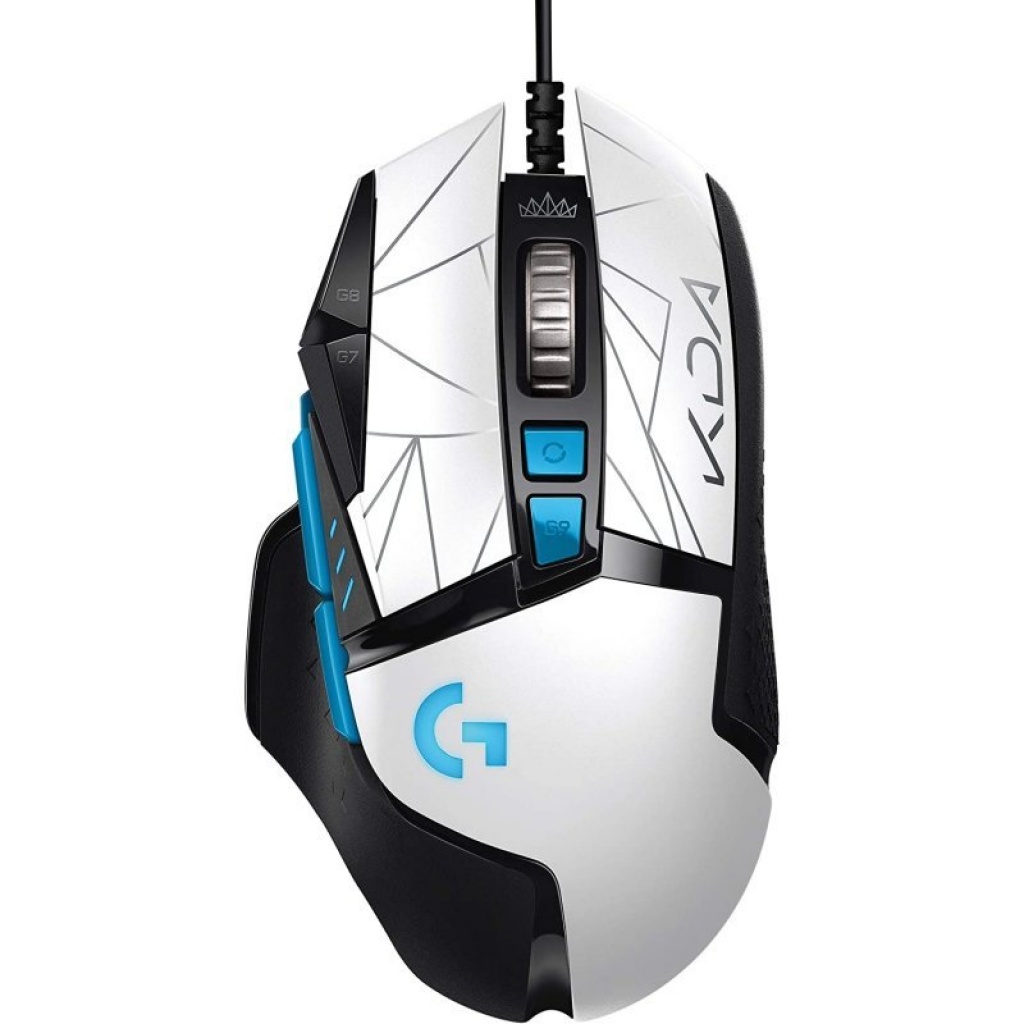 Mouse Gamer Logitech G502 Edicion Especial Hero LOL KDA 11 Botones