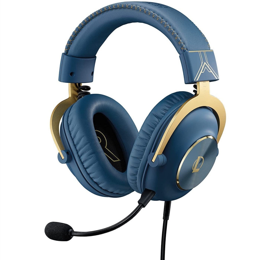 Auriculares Gamer Logitech G Pro X Gaming 7.1 Edición League of Legends LOL  con Micrófono extraíble