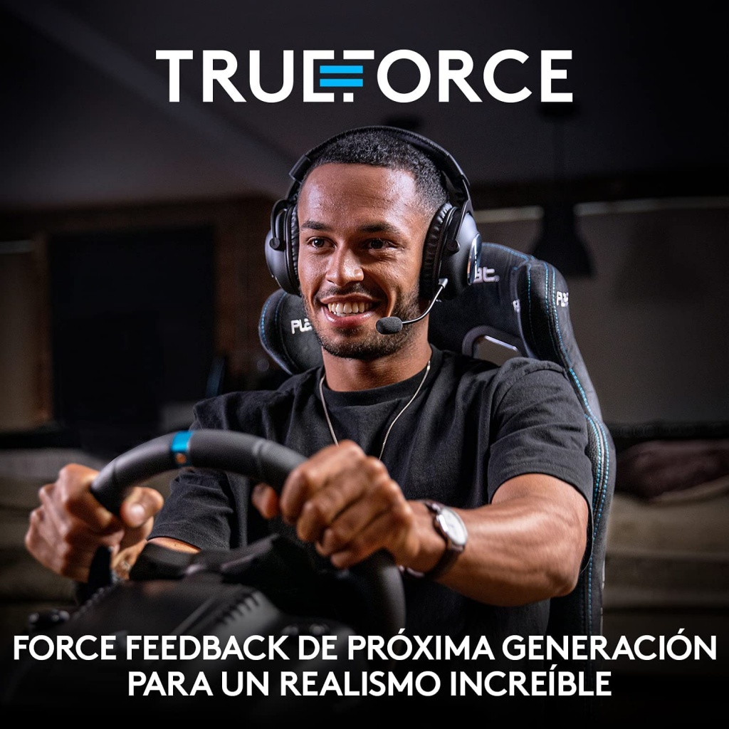 Volante Profesional Logitech G923 TrueForce con Pedalera para Xbox Series  X/S Xbox One y PC Periferi