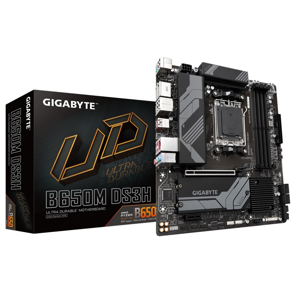 Motherboard Gigabyte B650M DS3H Socket AM5 (Para AMD 7000Series) DDR5