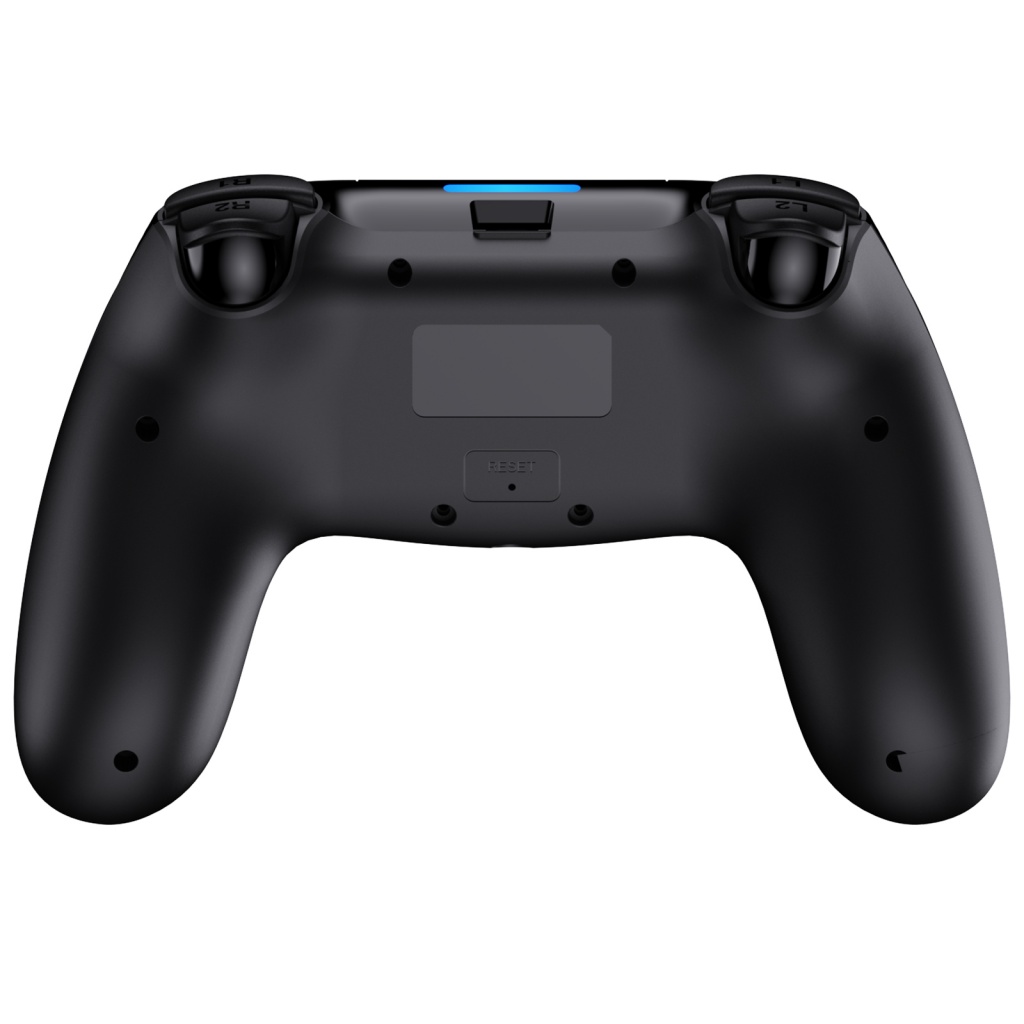 Mando inalámbrico con vibración compatible con PS4. Funciones completas.