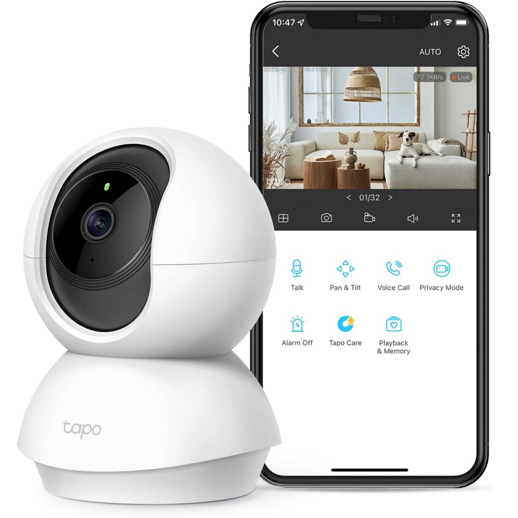 Tapo C500  Cámara de Seguridad para exterior con rotación 360