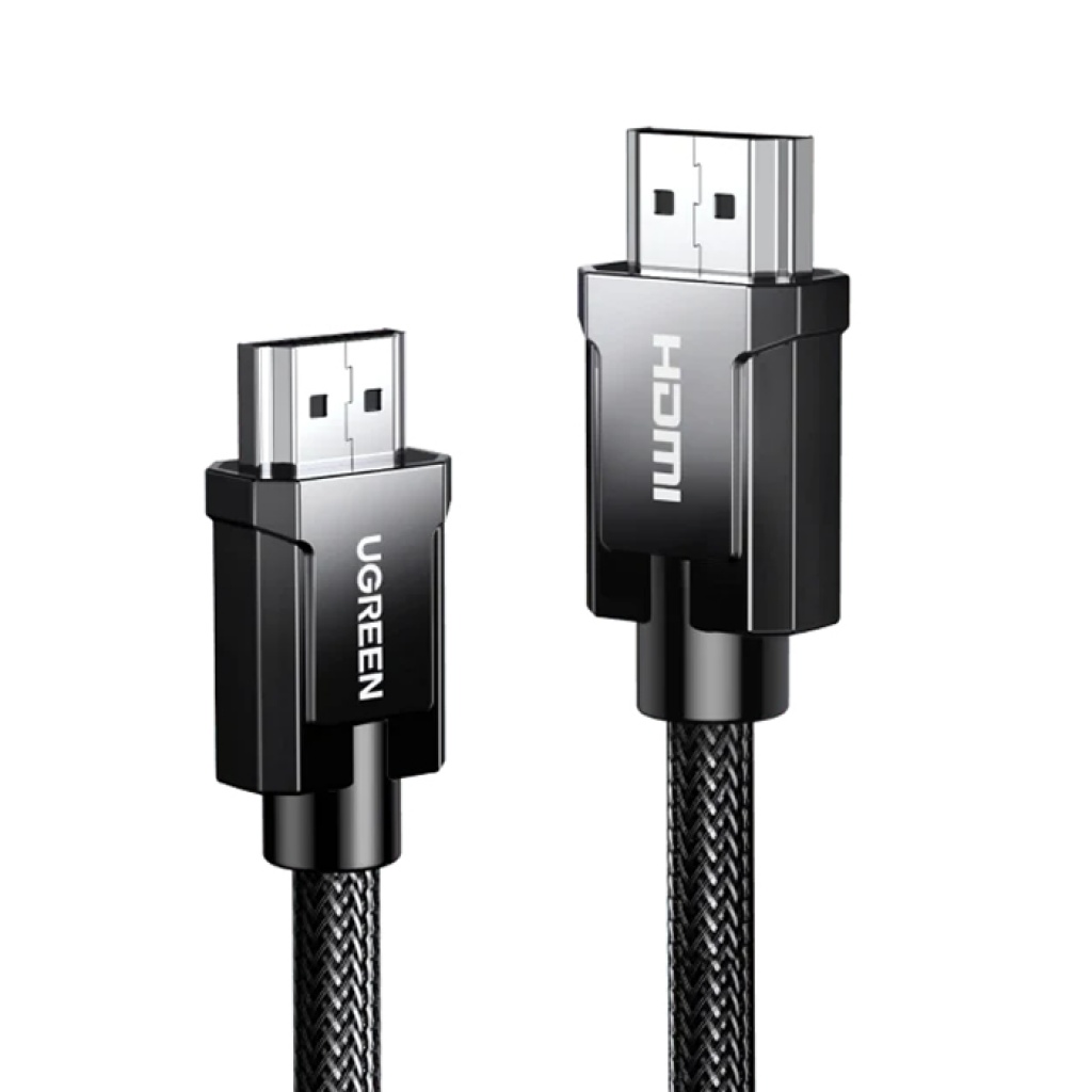 Cable HDMI 2.1 Premium Ugreen 80402 de 1,5 Metros Nylon trenzado Ultra  Flexible y Resistente Negro S