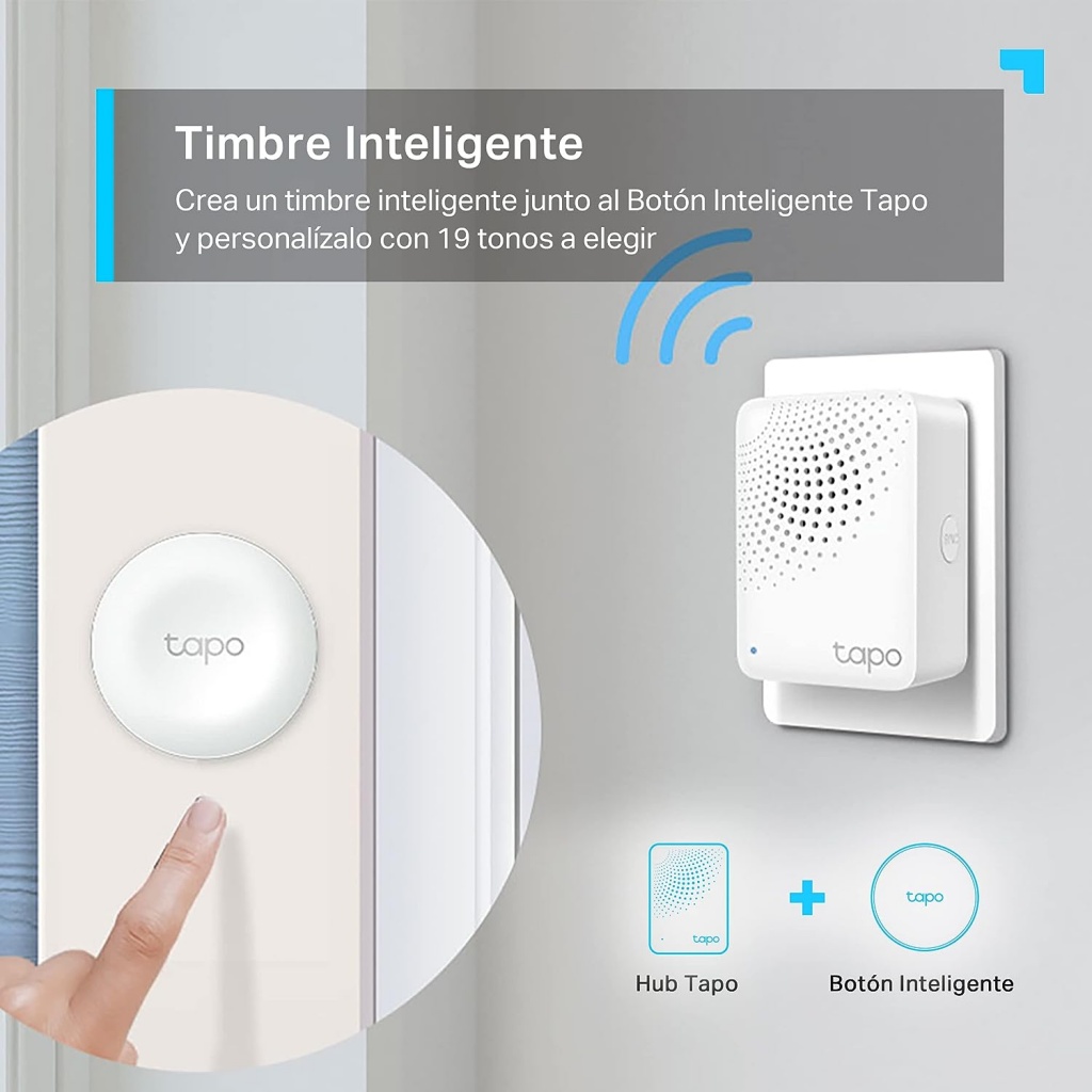 TP-Link Sensor de movimiento Tapo, requiere tapo Hub, batería de