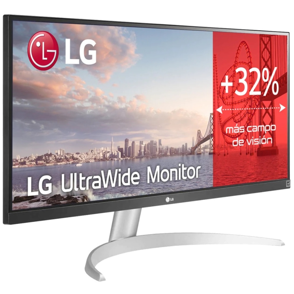 LG Monitor de computadora UltraWide WFHD de 29 pulgadas, 21:9 curvo  UltraWide (2560 x 1080), pantalla IPS Full HD 99% sRGB, HDR10, IPS con