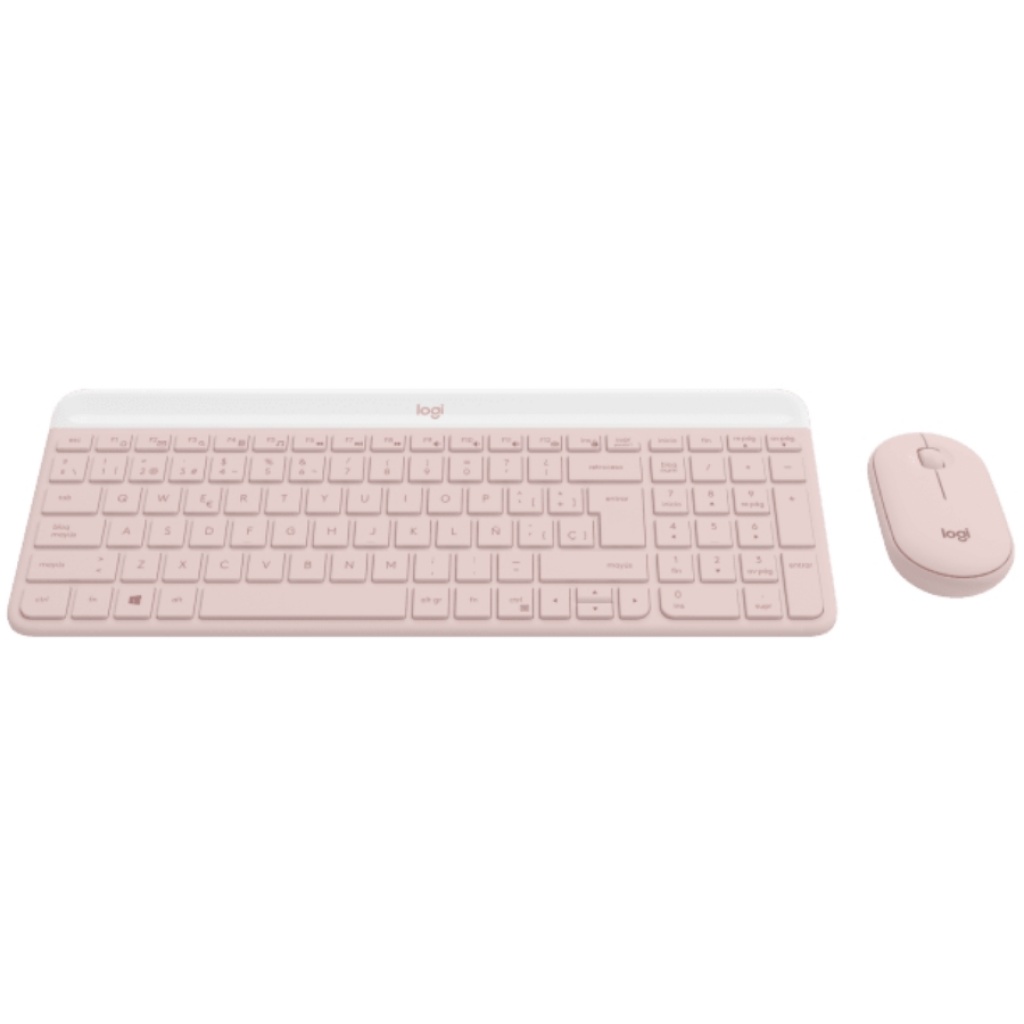 Logitech Mk470 Blanco - Combo Teclado + Ratón Inalámbrico