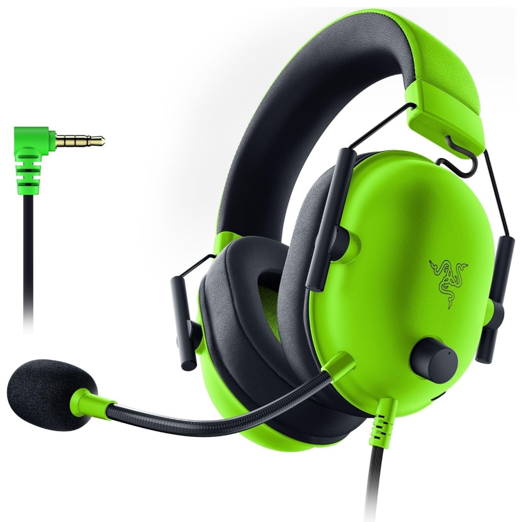 Auriculares Gaming Razer BlackShark V2 X Sonido THX 7.1 con Microfono  desmontable HyperClear - Verde