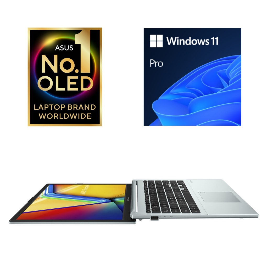 Notebook Asus Vivobook Go 15 OLED 15.6'' Full HD E1504FA-L11063X AMD Ryzen 5 7520U 16GB DDR5 512GB W