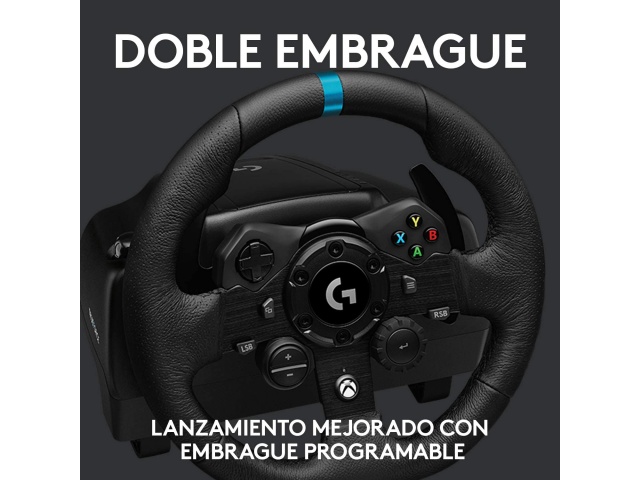 Volante Profesional Logitech G923 TrueForce con Pedalera para Xbox Series  X/S Xbox One y PC Periferi