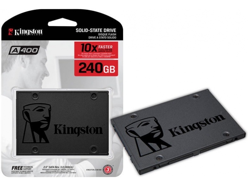 Disco Solido SSD Kingston SA400S37 240GB SATA3 2.5"