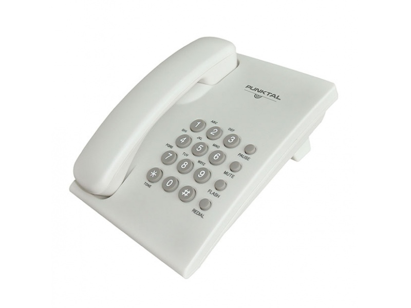 Telefono de Mesa / Pared Punktal PK-TM207 Volumen Ajustable