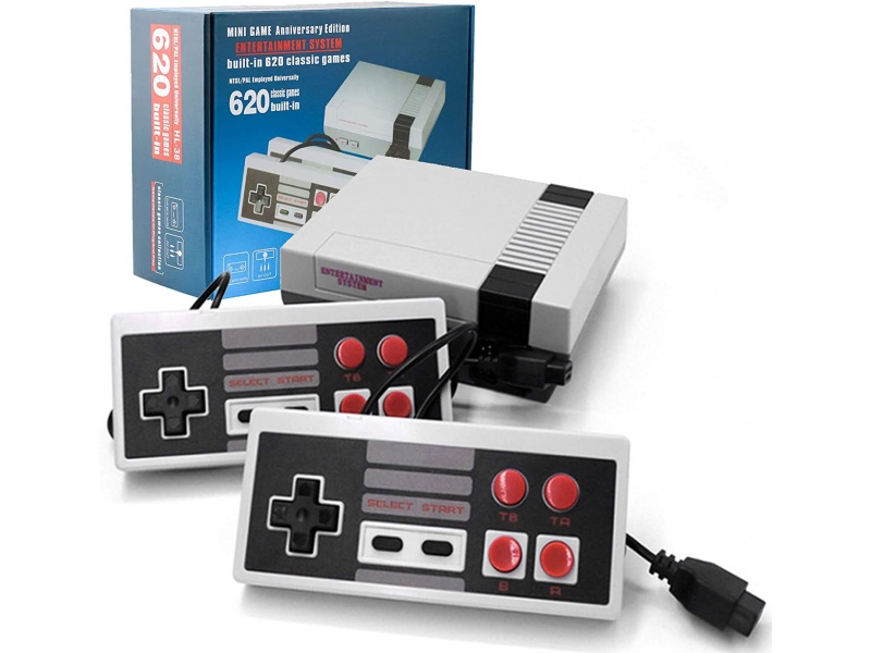 Consola de Juegos Retro Family Game con 2 Joystick y 620 Juegos incorporados