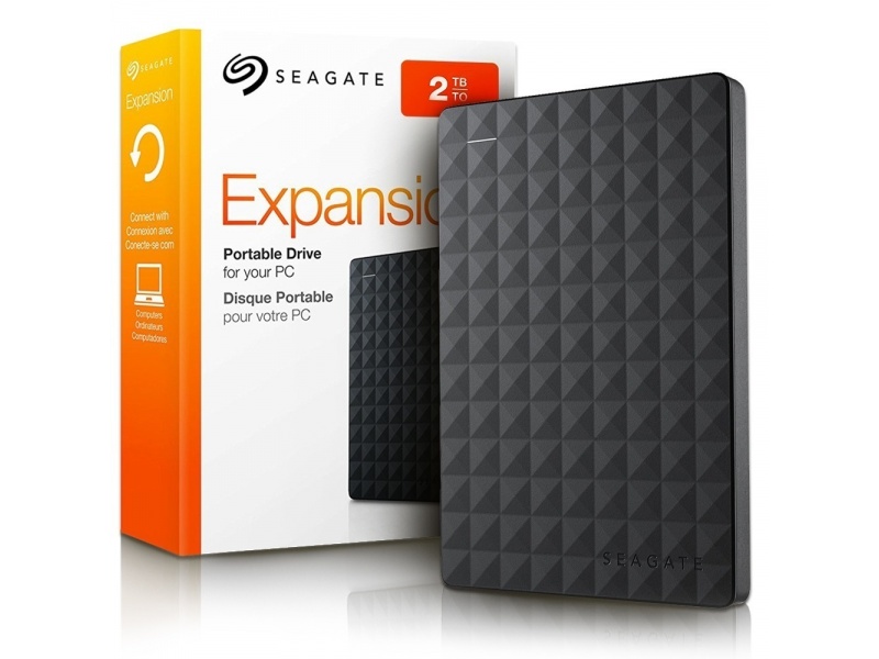 Disco Duro Externo Seagate Expansion 2.5" 2TB USB 3.0