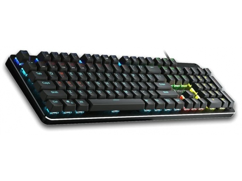 Teclado Gamer Mecnico USB Meetion MT-MK007 RGB Ultra Resistente