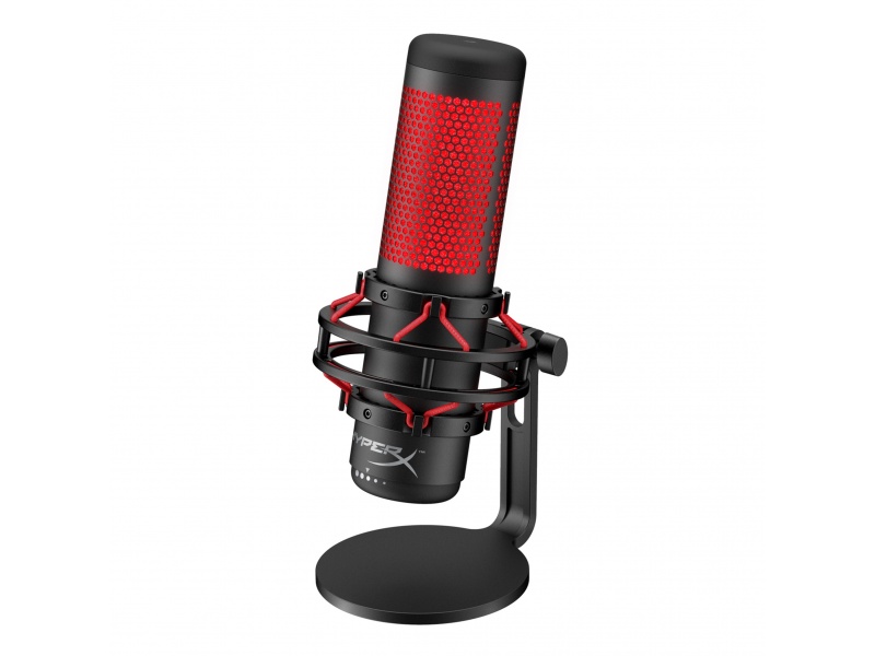 Micrfono HyperX QuadCast Estreo Omnidireccional Gamer Streamer Compatible PC, PS4 y Mac