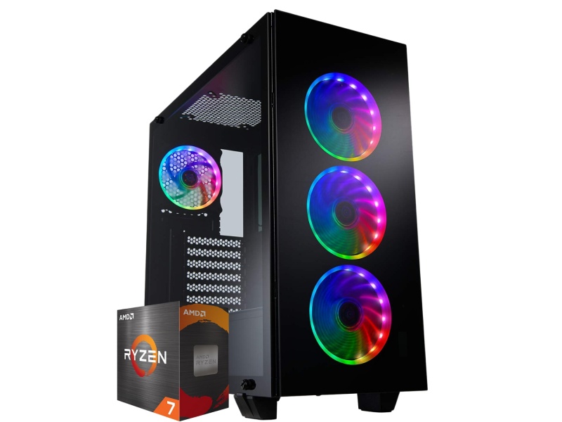 PC Gamer AMD Ryzen 7 5700G 8 Ncleos 32GB DDR4 1TB M.2 NVMe SSD Grficos AMD Vega 8 2100MHz