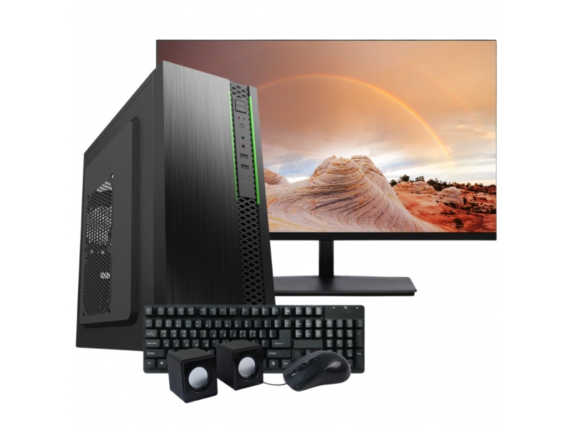 Pc Computadora Completa Nueva INTEL Core i5-3470 8GB 500GB SSD + Perifericos + Monitor Nuevo LED 22'' + WiFi