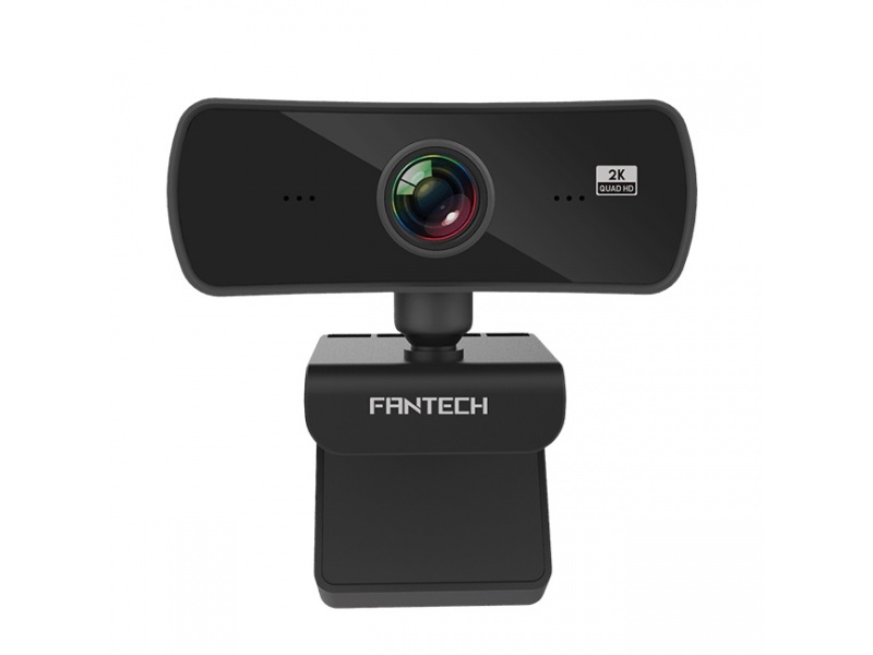 Camara Web Fantech Luminous C30 Gamer o Streamer Pro Resolucin QHD 2k 4MP con Micrfono integrado