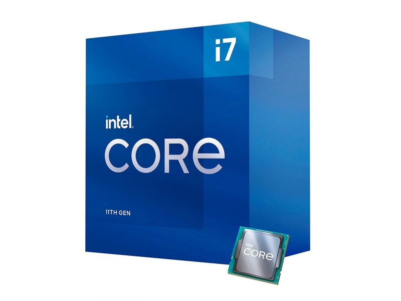Micro Procesador CPU INTEL Core i7-11700 LGA 1200 8 Nucleos Generacion 11 Video integrado