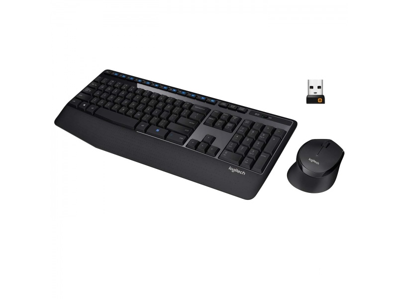 Combo Kit Teclado y Mouse inalambrico Logitech MK345 Cmodo y Batera Prolongada