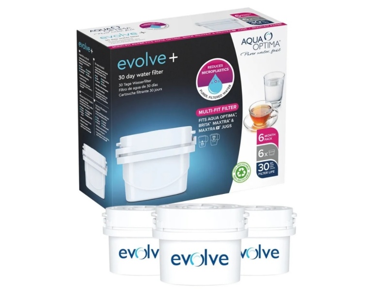 Super Pack Aqua Optima Evolve EVS602 Kit 6 Filtros x30 Das (Duracin 6 meses)