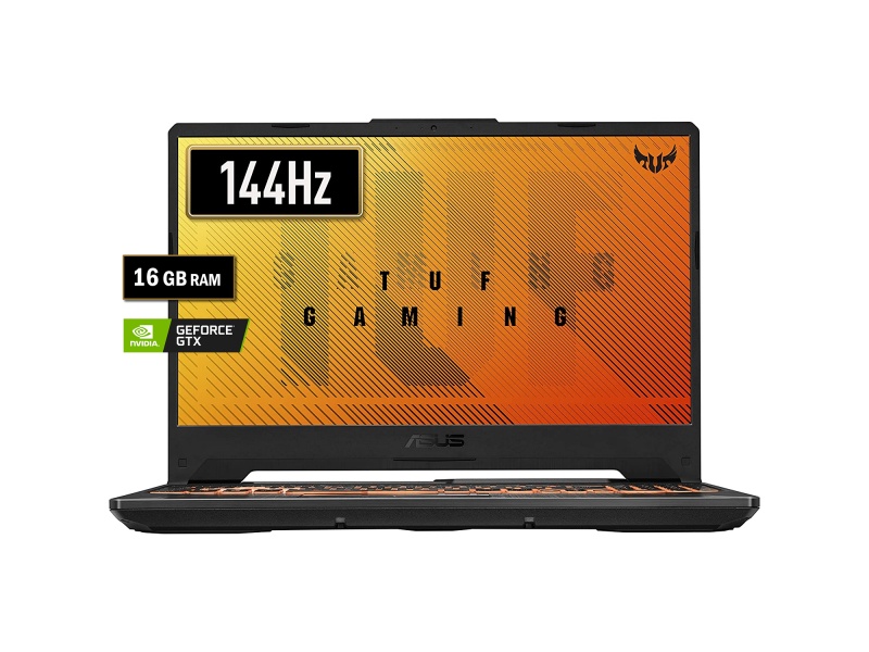 Notebook Gamer Asus TUF Gaming FX506 Core i5-10300H 16GB 512GB M.2 Pantalla IPS 15.6" FHD GTX 1650 4GB DDR6 Nueva