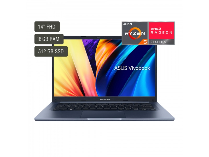 Notebook Asus Vivobook 14 M1402 LED 14'' AMD Ryzen 5 4600H 16GB 512GB M.2 NVMe Windows 11