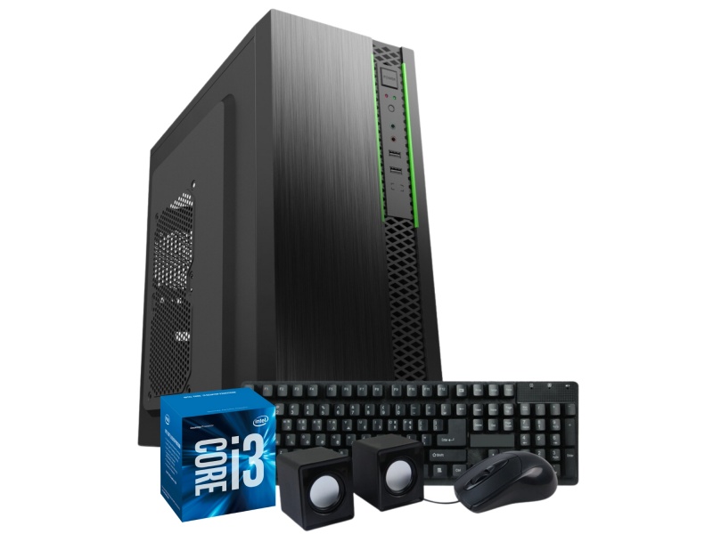 Pc Computadora Intel Core i3-6100 Sexta Generacin 8GB Ram DDR4 240GB SSD WiFi Windows 10