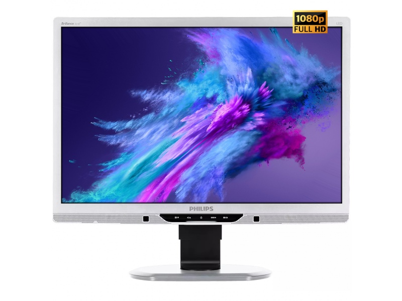 Monitor LED Philips 221B3L 22" Full HD con Parlantes y Puerto USB Tecnologa PowerSensor - Recertificado A+