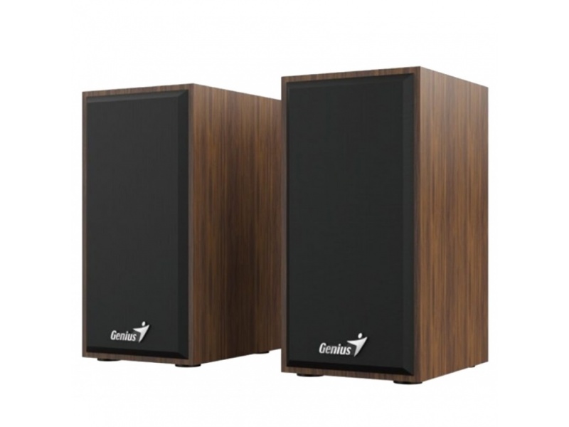 Parlantes 2.0 USB Genius SP-HF180 6W RMS - Madera