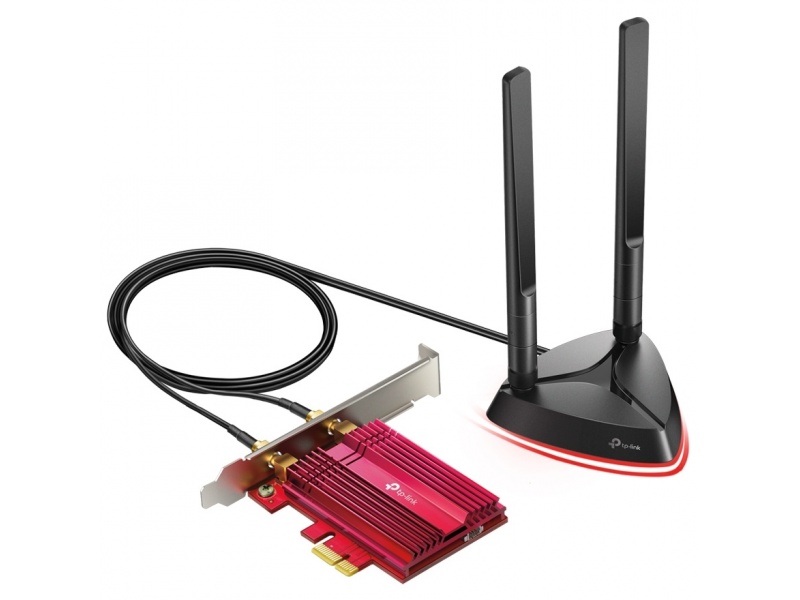 Tarjeta de Red TP-Link Archer TX3000E WiFi 6 AX3000 Dual Band PCI-e + Bluetooth 5.0 Doble Antena de Alto rendimiento