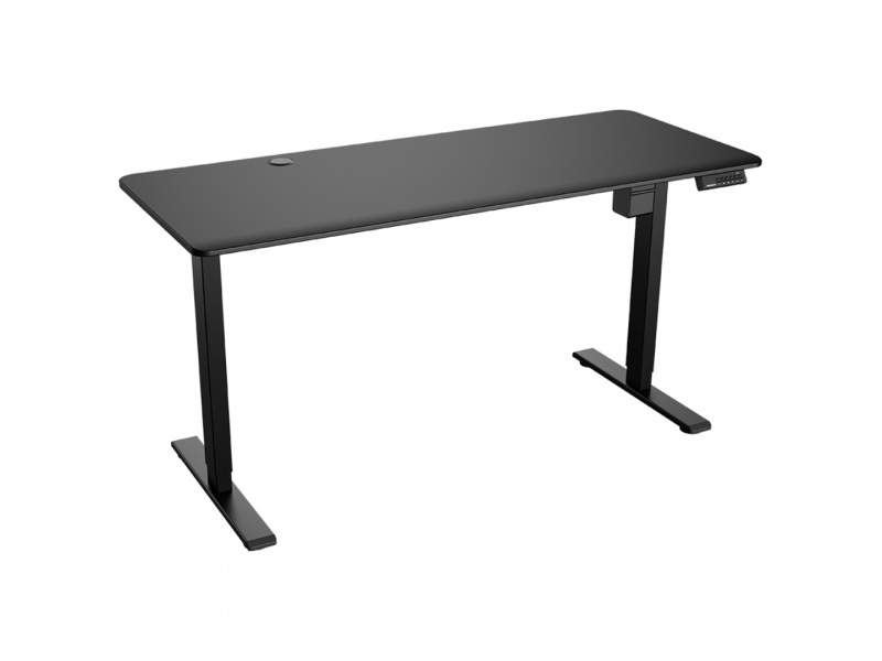 Escritorio Cougar Royal Mossa 150 Electrico con Altura Regulable Ergonomico de Alta Calidad - Negro